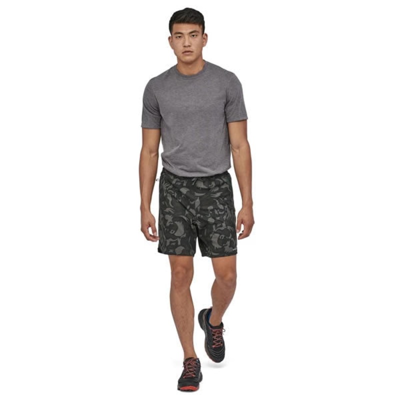 Patagonia Men's Nine Trails Running Shorts 8" with boxer-brief liner - Updated