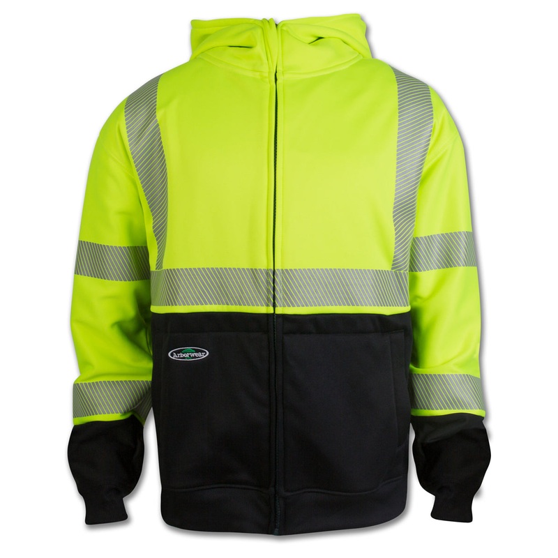 Arborwear Men's HVSA Tech Double Thick Full Zip (Class 3) Sweatshirt