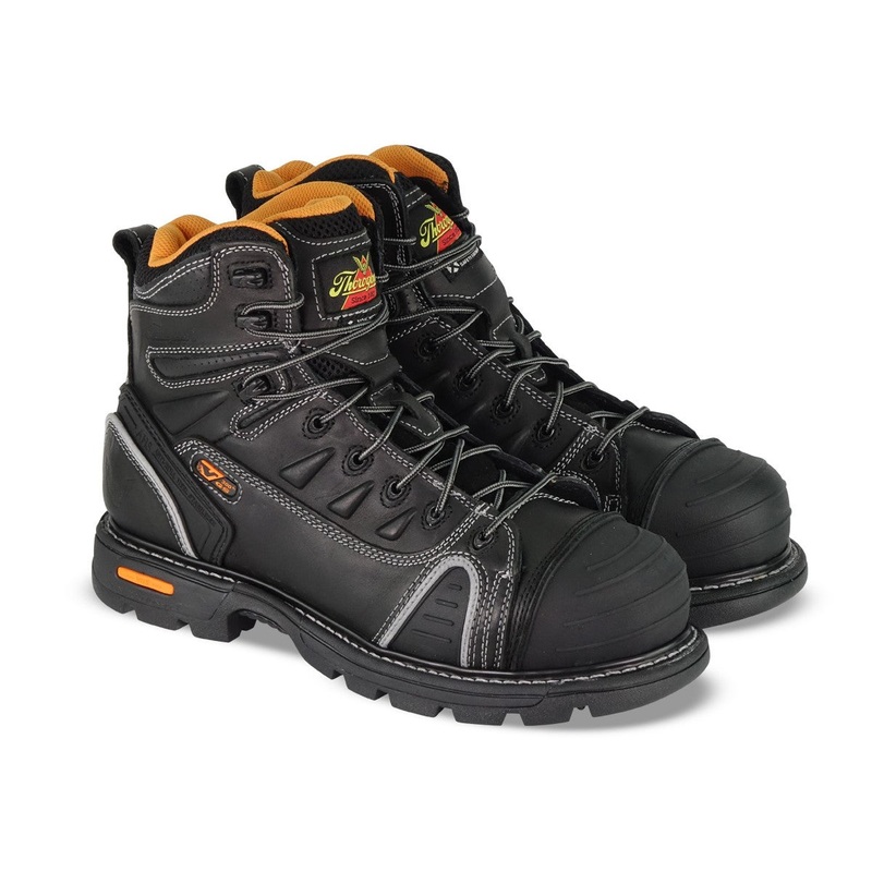 Thorogood Men's GEN-flex2 Series 6" Plain Toe Lace-To-Toe Composite Safety Toe Work Boot