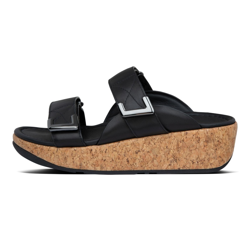 FitFlop Women's Remi Adjustable Slides Sandal