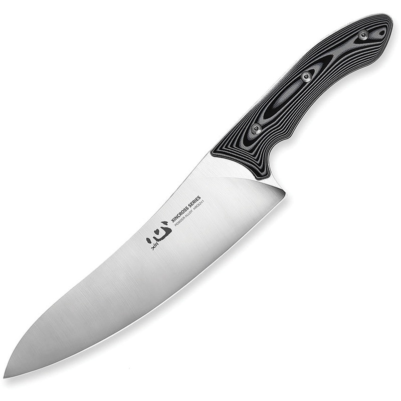 Xin Cutlery XinCross Tactical Chef White/Black Stainless Kitchen Knife 110