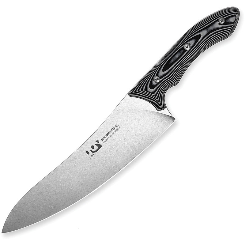Xin Cutlery XinCross Tactical Chef White/Black Stainless Kitchen Knife 111   - On Sale