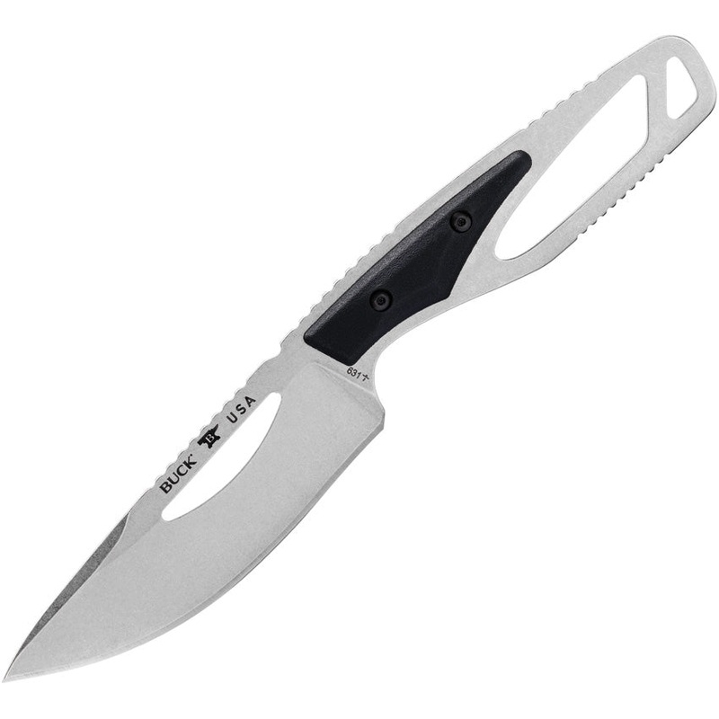 Buck 631 PakLite 2.0 Field Select Black GFN 420HC Skinner Fixed Blade Knife 631BKS