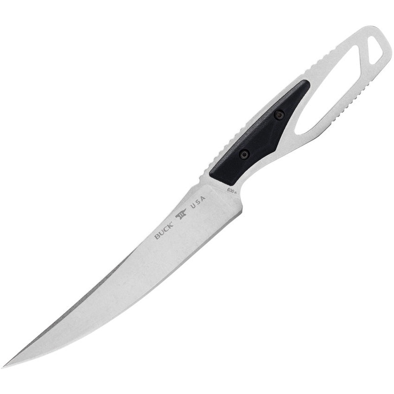 Buck 636 PakLite 2.0 Processor Select Black GFN 420HC Fixed Blade Knife 636BKS