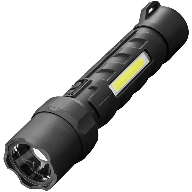 Coast Polysteel 700 Black Aluminum Water Resistant Flashlight 30294