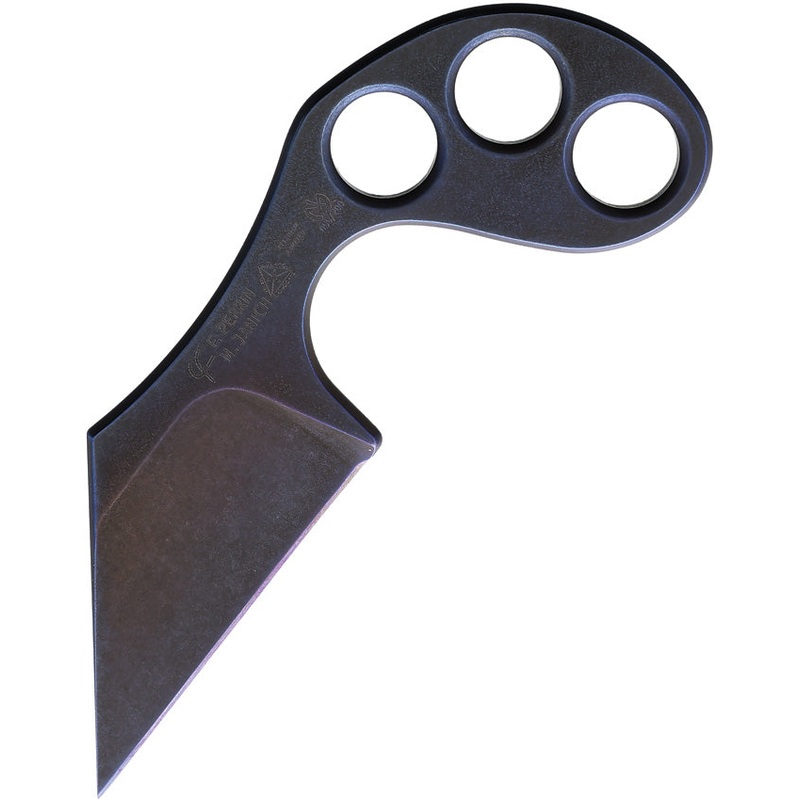Fred Perrin Confusion Fixed Blade Neck Knife Titanium Fixed Blade Knife MKF2T