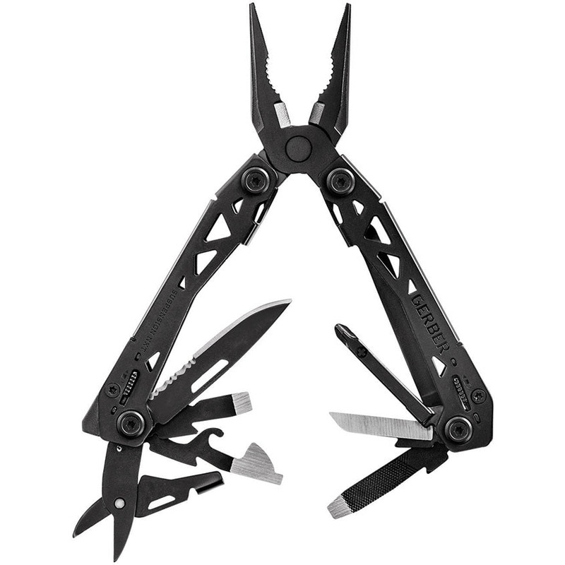 Gerber Suspension NXT 15-In-1 Black Stainless Multi-Tool 30001777