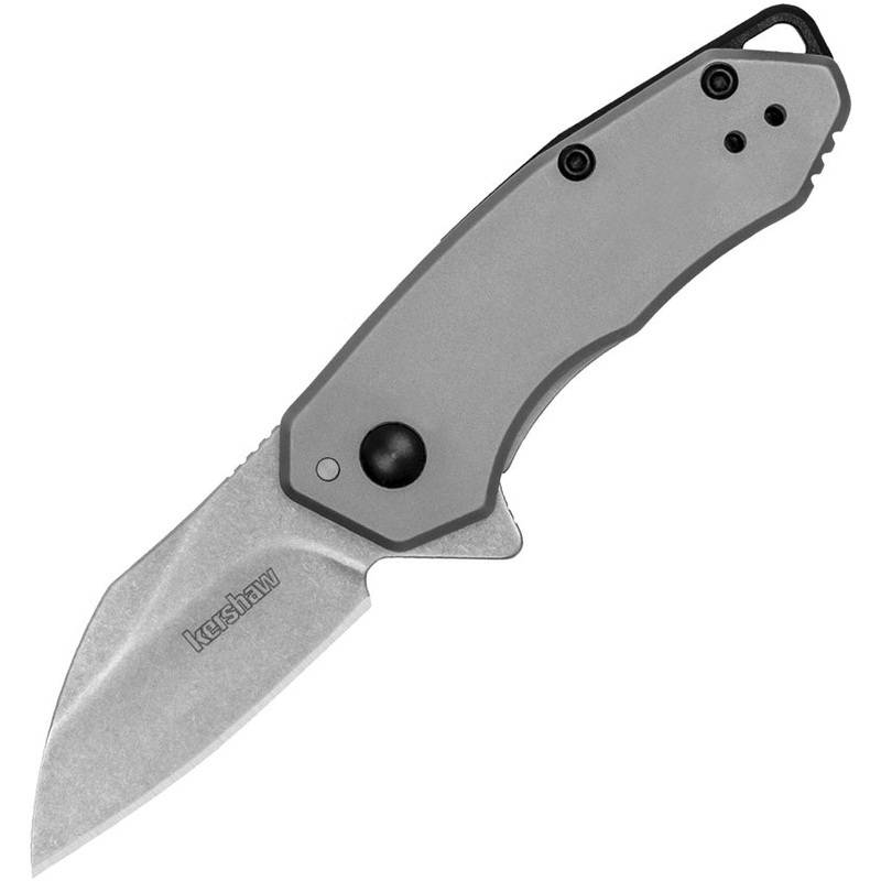 Kershaw Rate Framelock A/O Gray Stainless Folding 8Cr13MoV Pocket Knife 1408