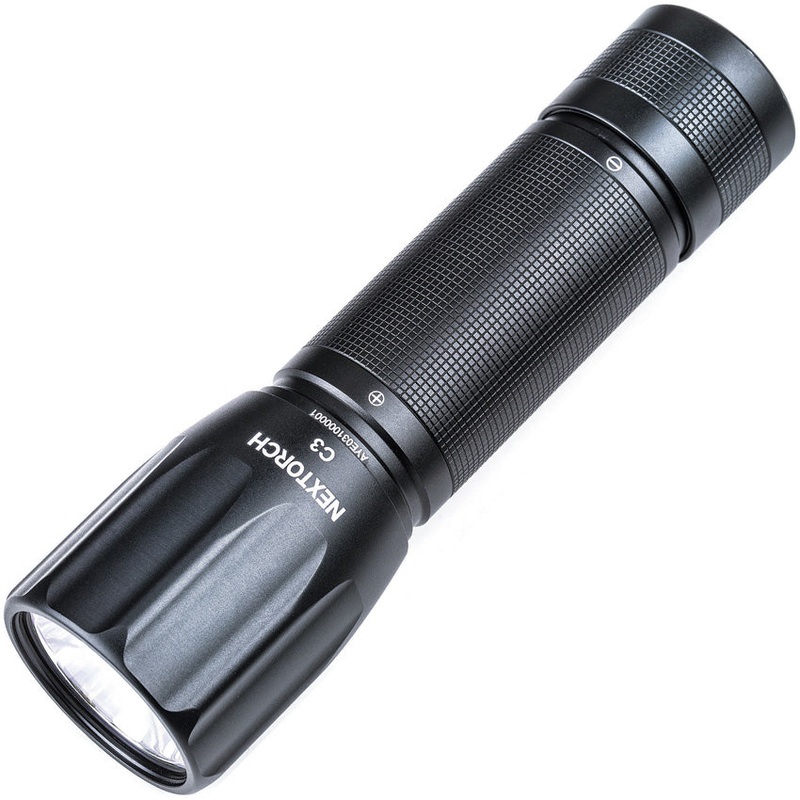 Nextorch C3 Household Black Aluminum Water Resistant Flashlight C3   - On Sale