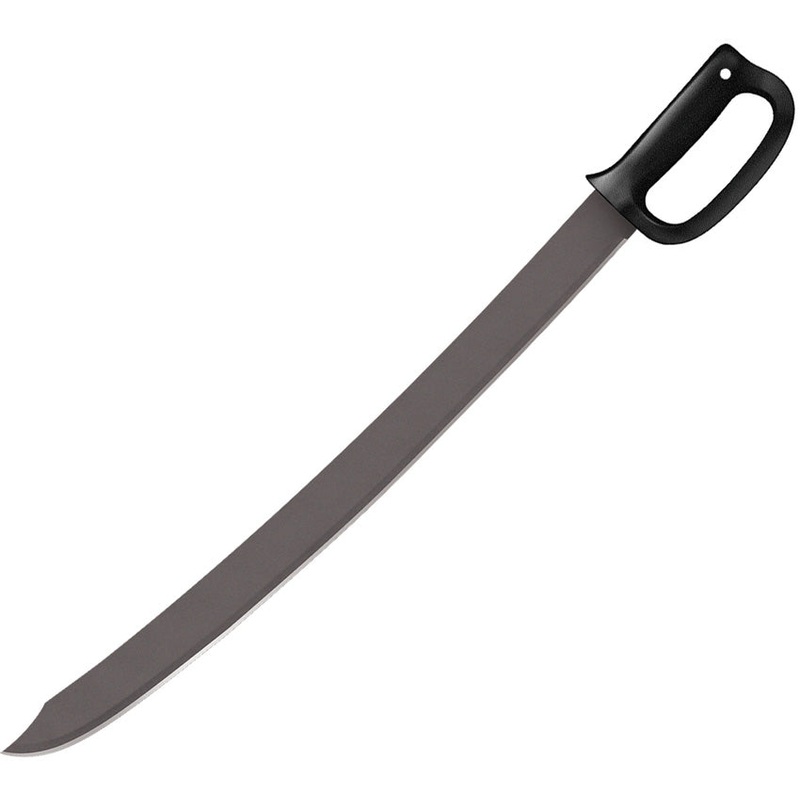 Cold Steel Cutlass Machete Black Polypropylene Steel Fixed Blade Knife 97DRMS