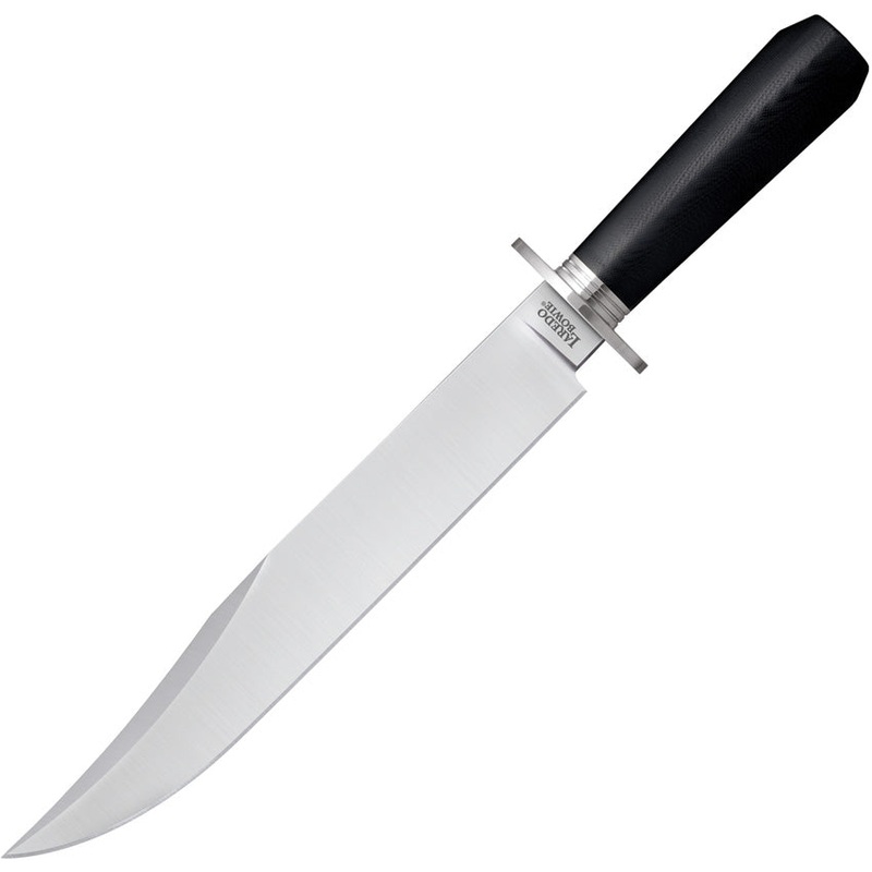 Cold Steel Laredo Bowie Black Smooth G10 CPM-3V Steel Fixed Blade Knife 16DL