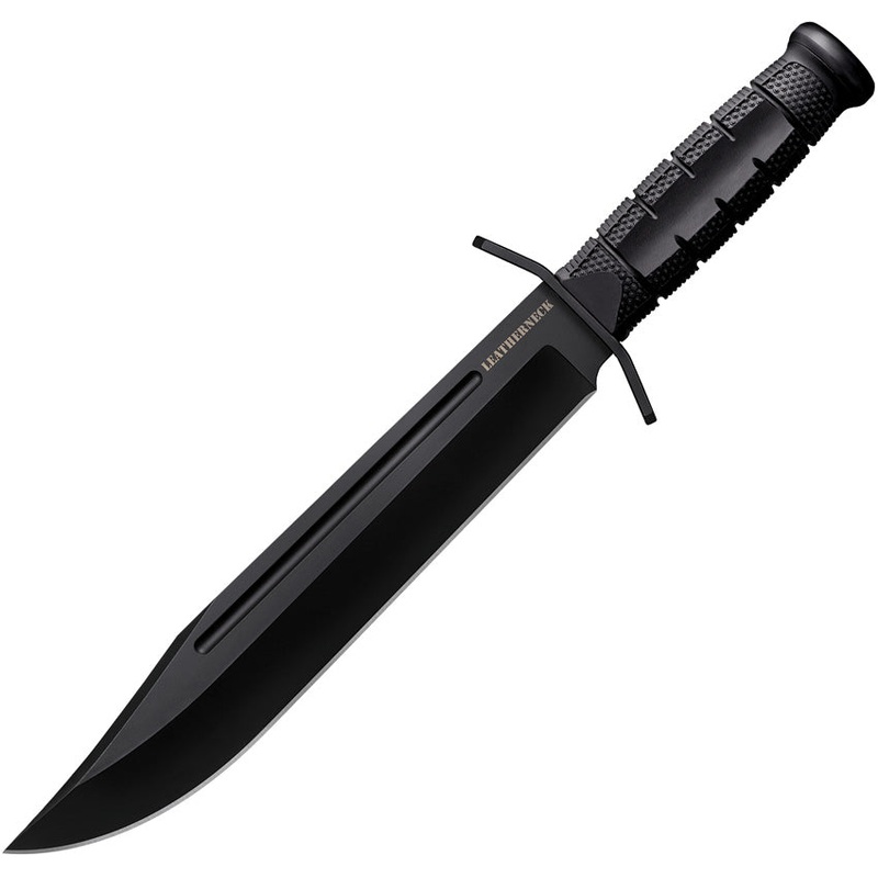 Cold Steel Leatherneck Bowie Black G10 Stainless Fixed Blade Knife 39LME4