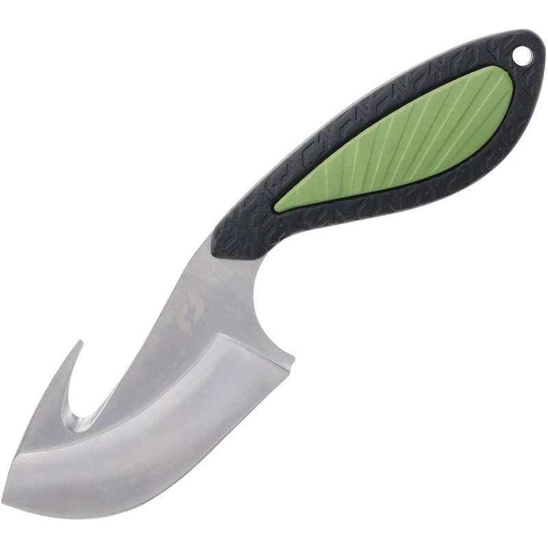 Schrade Isolate Ultimate Black/Green Synthetic AUS-10A Fixed Blade Knife 1159330