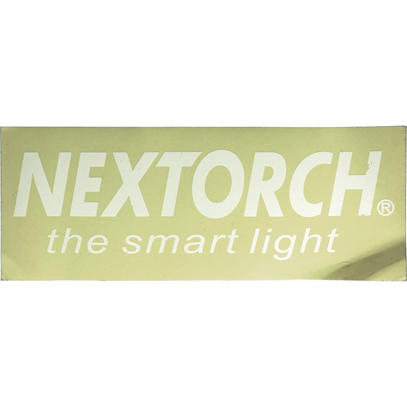 Nextorch The Smart Light Logo Sticker XS