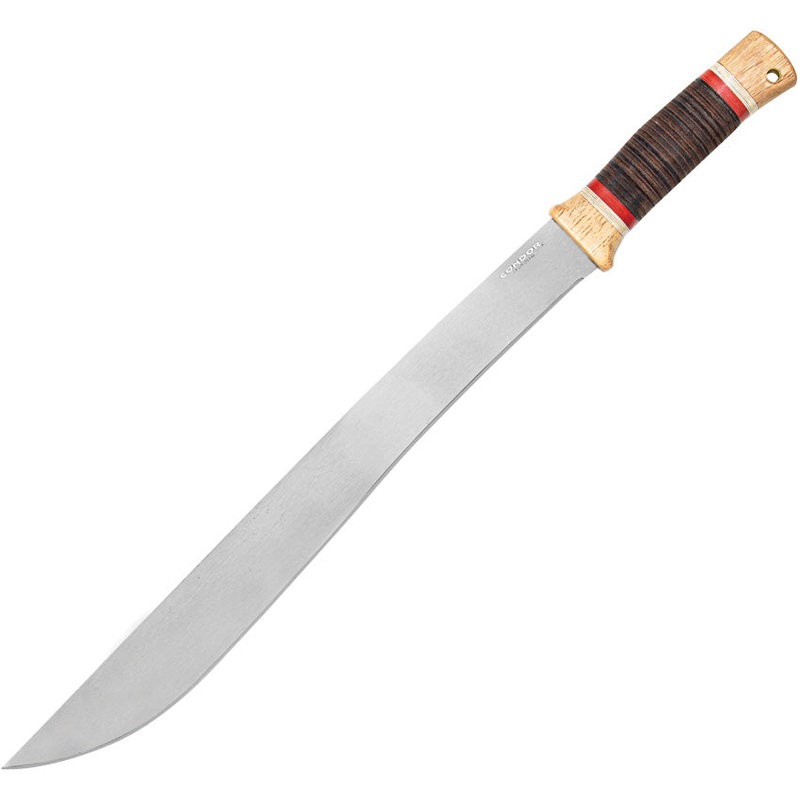 Condor Country Backroads Machete Burnt Wood 1075HC Fixed Blade Knife 2852157HC
