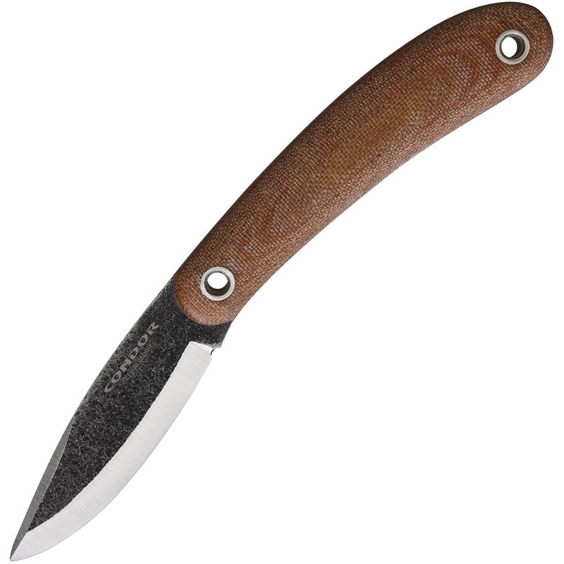 Condor Zolya Brown Smooth Micarta 1095HC Stainless Fixed Blade Knife 82229HC