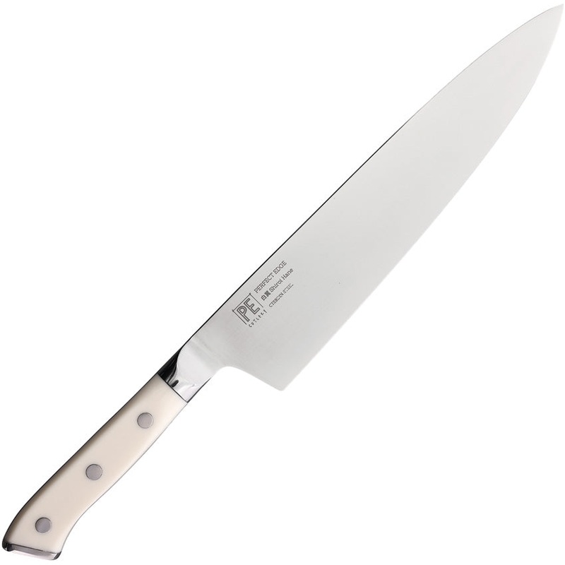 Dragon Apogee Gyuto 9.5in Shiro Hane White Corian BD1 Kitchen Knife SHIR0950
