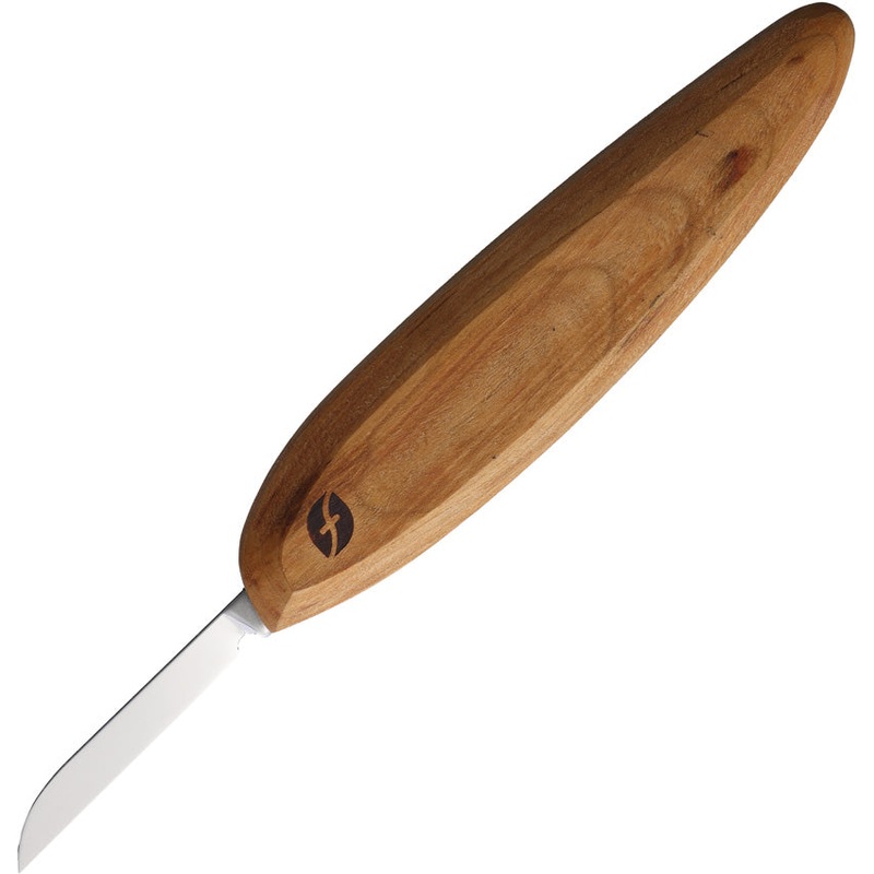 Flexcut Roughing Pro Series Tan Wood 1095 Carbon Steel Fixed Blade Knife FP03