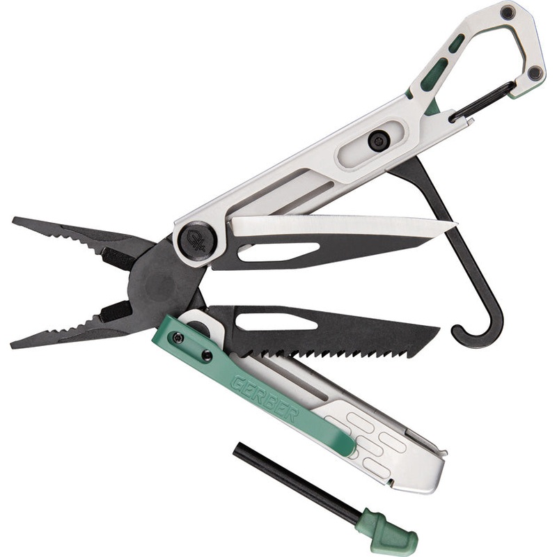 Gerber Stakeout Spark Baltic Haze Aluminum Camping Multi-Tool 1070199