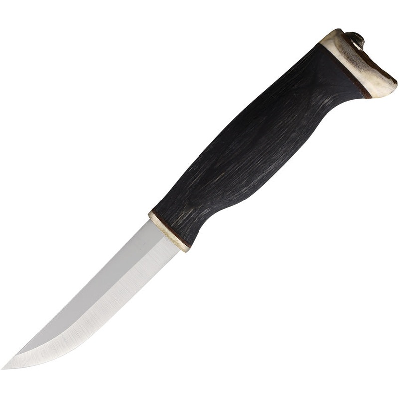 Arctic Legend Hobby Black Curly Birch Stainless Fixed Blade Knife 927