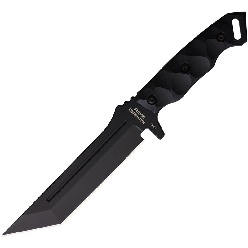 Halfbreed Blades Medium Infantry Black G10 K110 Fixed Blade Knife MIK05P   - On Sale