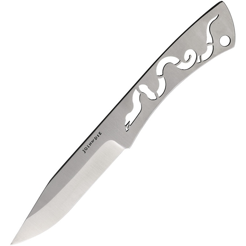 Join or Die Knives Snek Nitro-V Stainless Steel Fixed Blade Knife SKSS