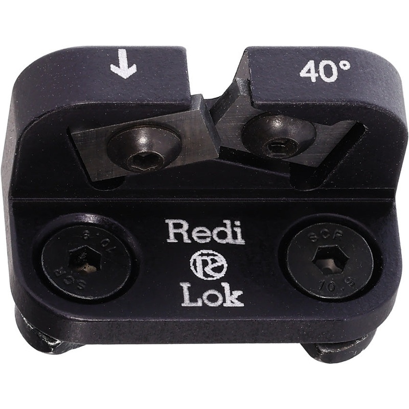 Redi Edge Redi Lok Black Aluminum 60 Degree Sharpener LOK140BL