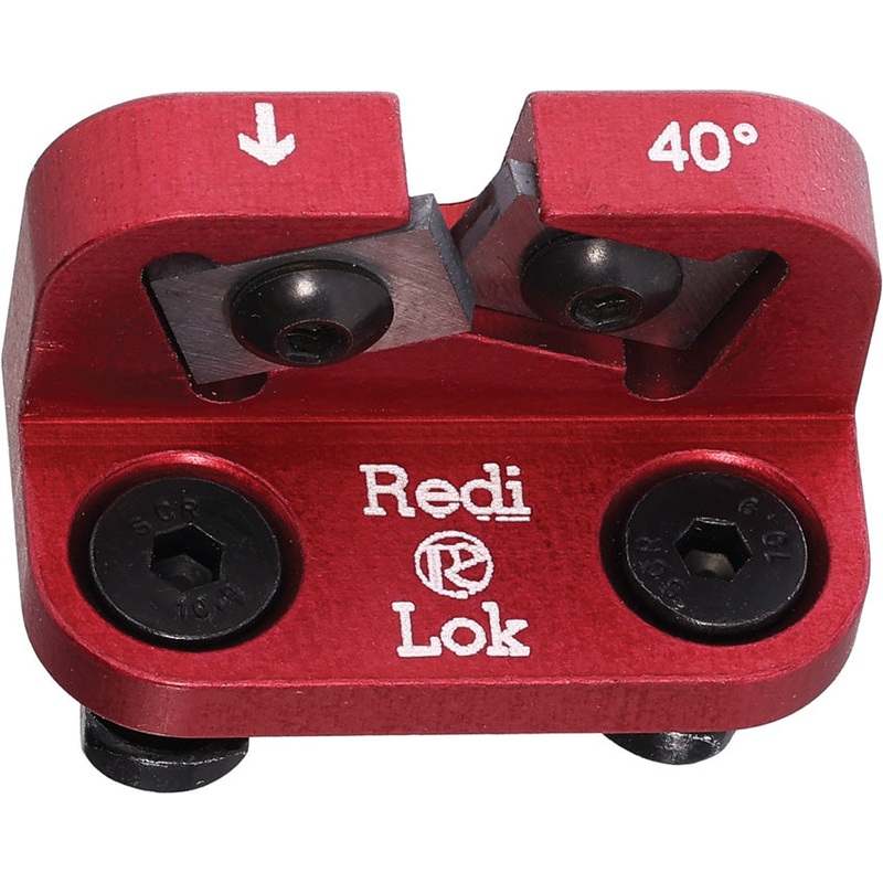 Redi Edge Redi Lok Red Aluminum 60 Degree Sharpener LOK140RD