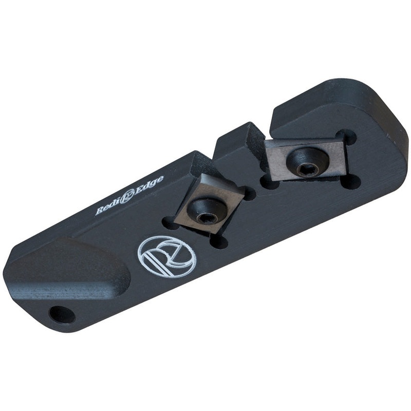 Redi Edge Single Edge Gray Aluminum Duromite Sharpener 34026