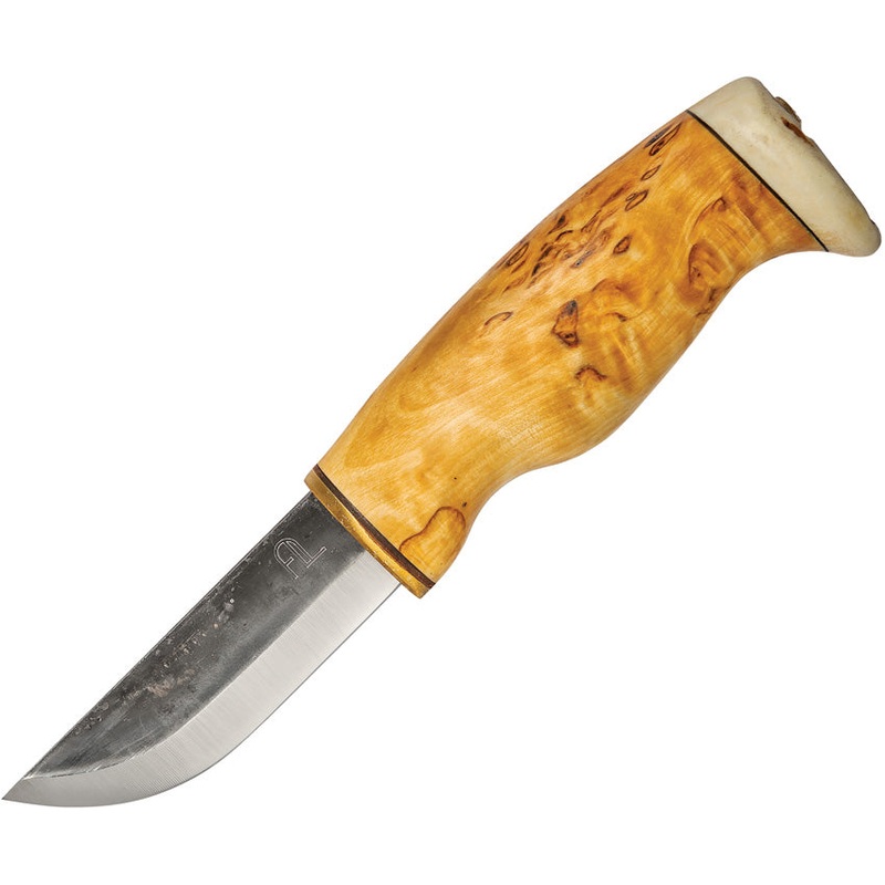 Arctic Legend Hunter's Curly Birch Carbon Steel Fixed Blade Knife 958
