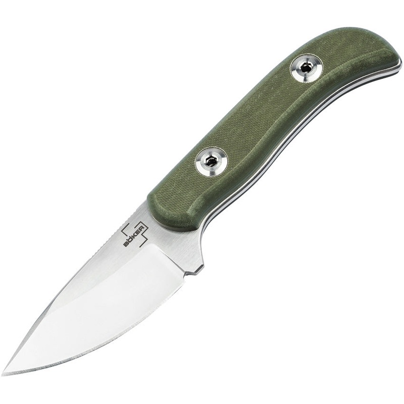 Boker Plus Boker Plus Dasos Green G10 D2 Steel Fixed Blade Knife P02BO095