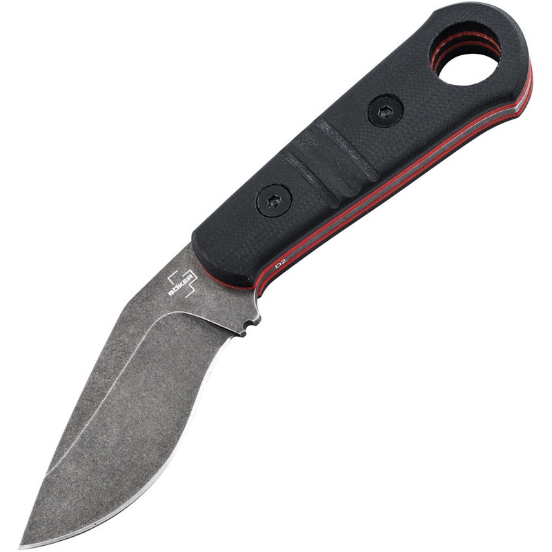Boker Plus Boker Plus Makri Black G10 D2 Steel Fixed Blade Knife P02BO089