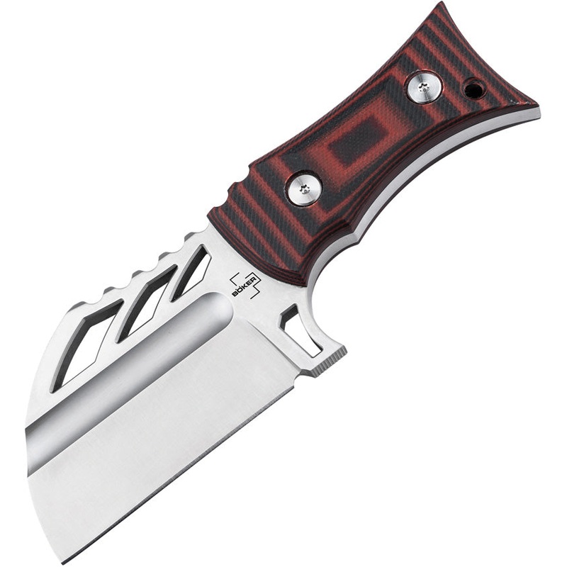 Boker Plus Boker Plus Urd Xl Black & Red G10 D2 Steel Fixed Blade Knife P02BO092