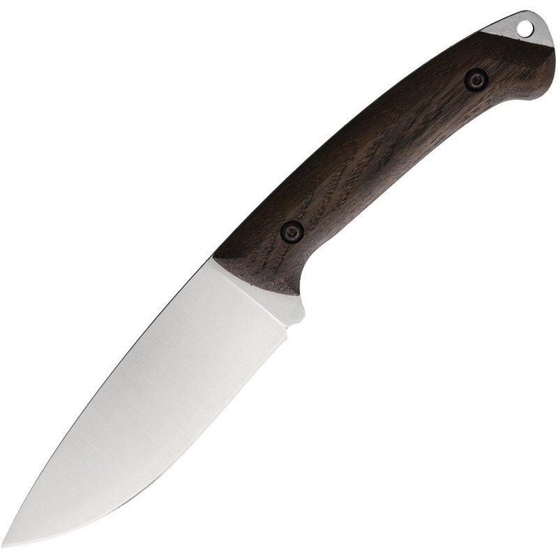 BPS Knives Savage Oiled Walnut Wood Carbon Steel Fixed Blade Knife SVGCS