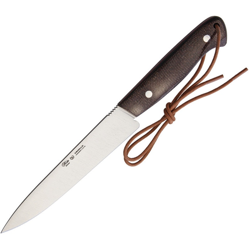 Nieto Criollo Gaucho Brown Micarta Stainless Steel Fixed Blade Knife C16Y