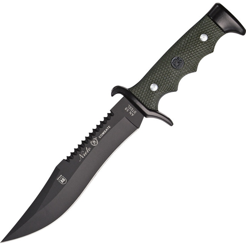 Nieto Cuchillo Linea Combate Green ABS AN-58 Fixed Blade Knife 3002
