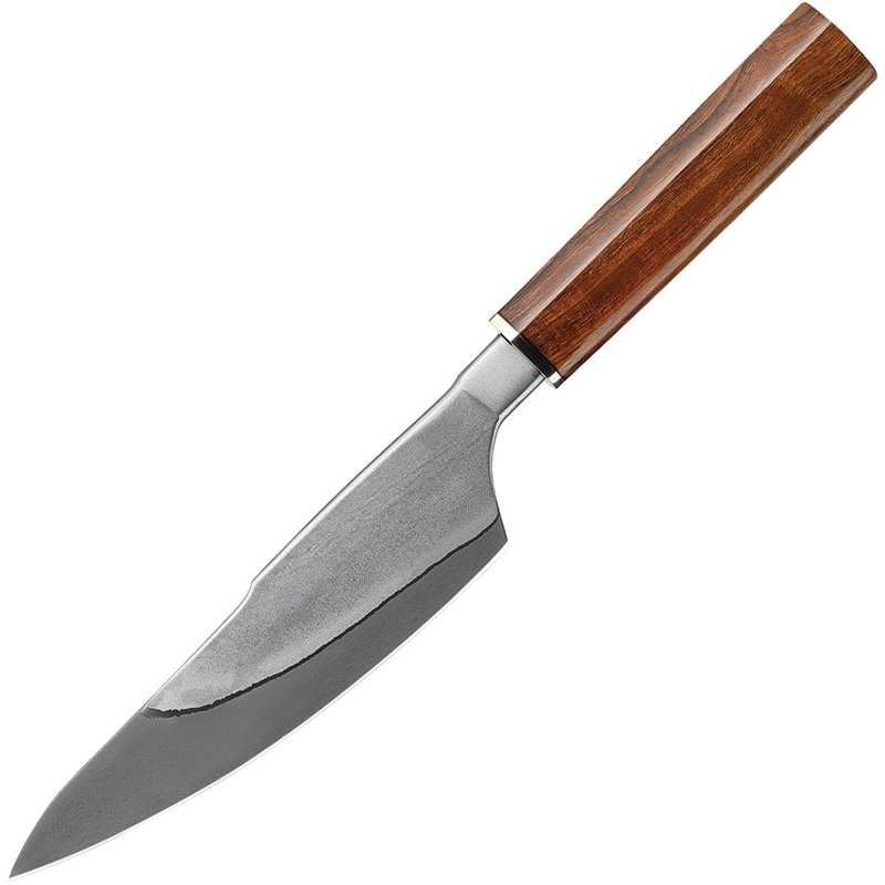 Xin Cutlery Chef's Brown Ironwood 440C Steel Fixed Blade Knife 140