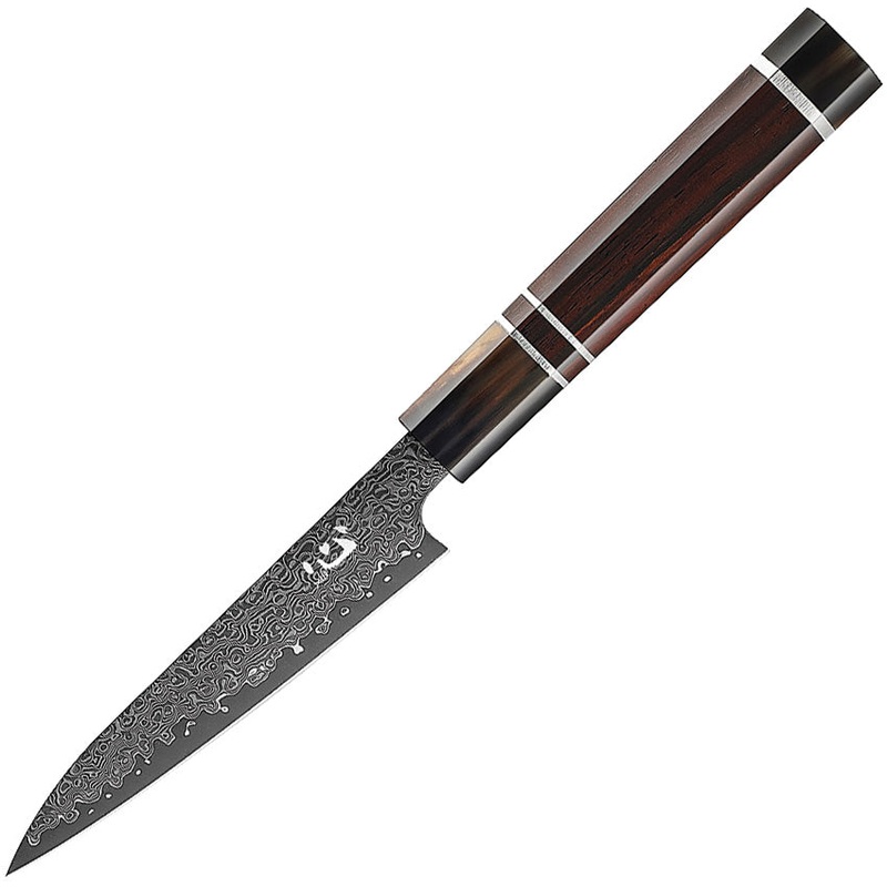 Xin Cutlery Handmade Japanese Style Chef's Damascus Fixed Blade Knife 108   - On Sale