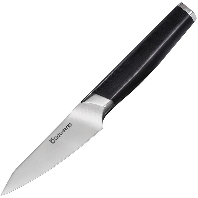 Coolhand Paring Black Smooth G10 1.4116 Stainless Kitchen Knife 7193GG10   - On Sale
