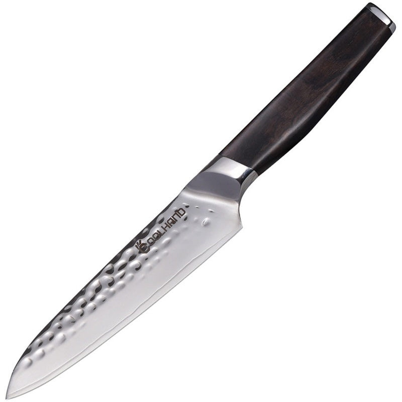 Coolhand Utility Ebony Wood Stainless Fixed Blade Knife 7195CE   - On Sale