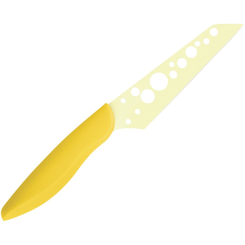Kai USA Komachi 2 Series Cheese Yellow Stainless Steel Kitchen Knife 5073