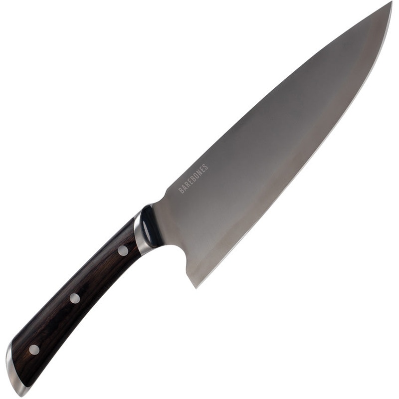 Barebones Living No 8 Chef's Black Resin 50CrMoV15 Kitchen Knife 490- On Sale