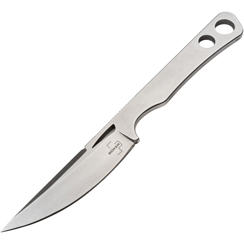Boker Plus Gekai D2 Stainless Steel Fixed Blade Knife w/ Kydex Sheath 02BO071