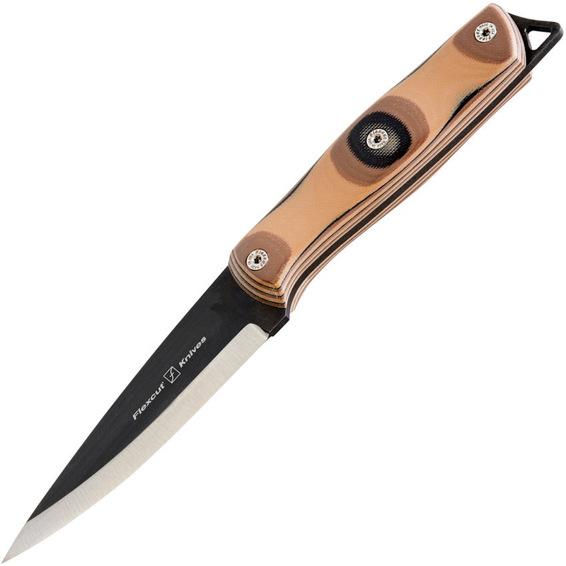 Flexcut Hawthorne Explorer Camo G10 1095HC Steel Fixed Blade Knife H1A   - On Sale