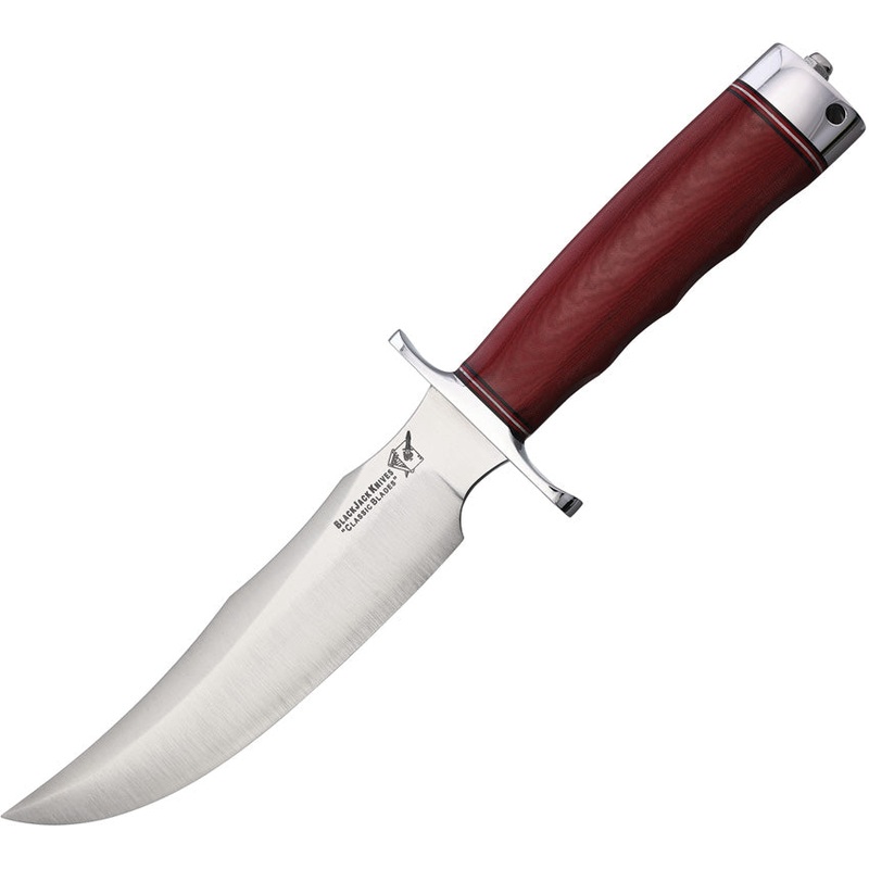 Blackjack Model 4 Red Smooth Micarta Stainless Fixed Blade Knife MK4RL   - On Sale