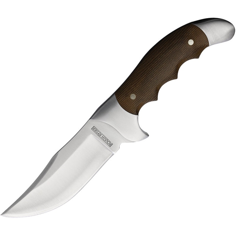 Rough Ryder Tater Skin Series Rogue Micarta Stainless Fixed Blade Knife 2340