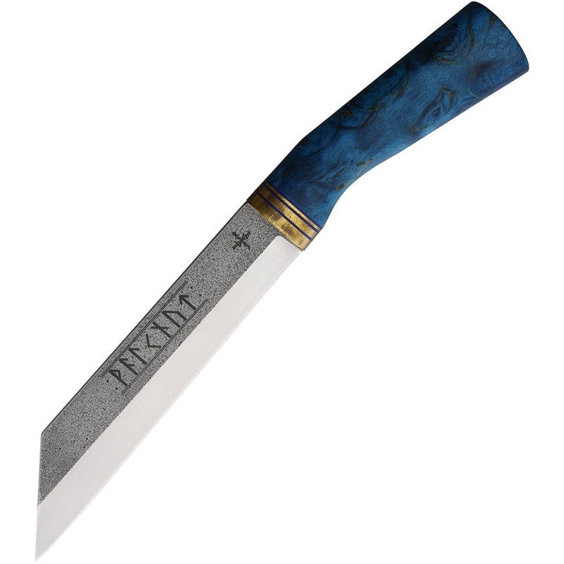 Scandinoff Valknut Classic Nordic Sky Birch Sleipner Fixed Blade Knife SKNVCNS