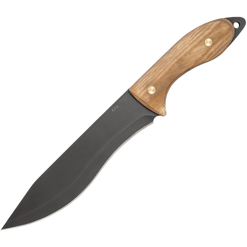 Case Cutlery Sasquatch Bowie Brown Micarta 1095 Fixed Blade Knife 35101