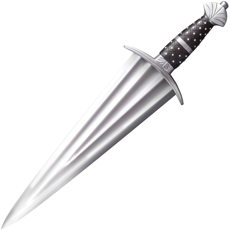 Cold Steel Cinquedea Rosewood Carbon Steel Short Sword w/ Scabbard 88CDEA