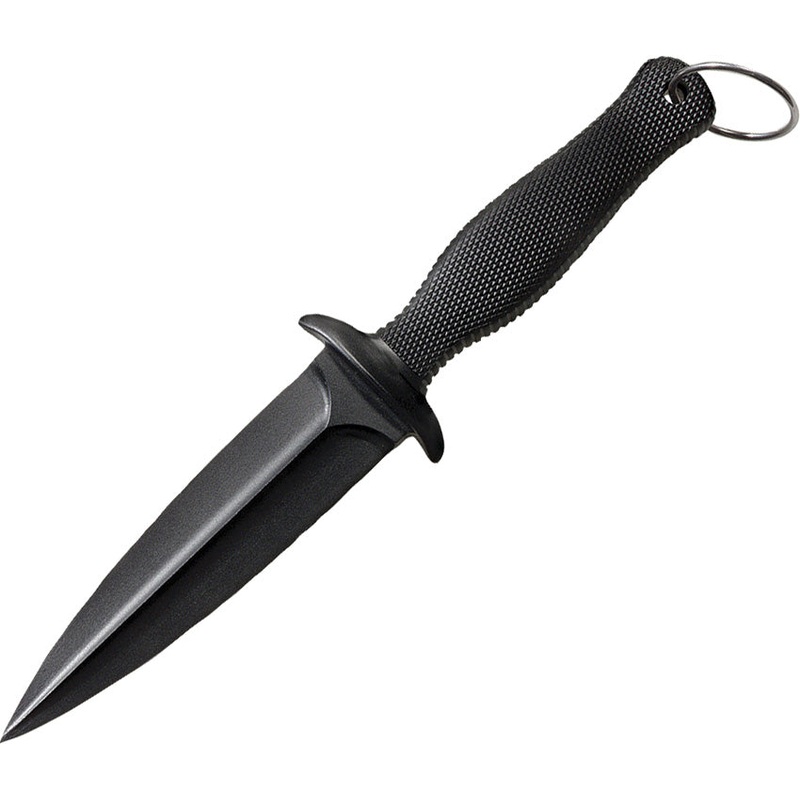Cold Steel FGX Boot Blade I Black Smooth Stainless Fixed Blade Knife 92FBA